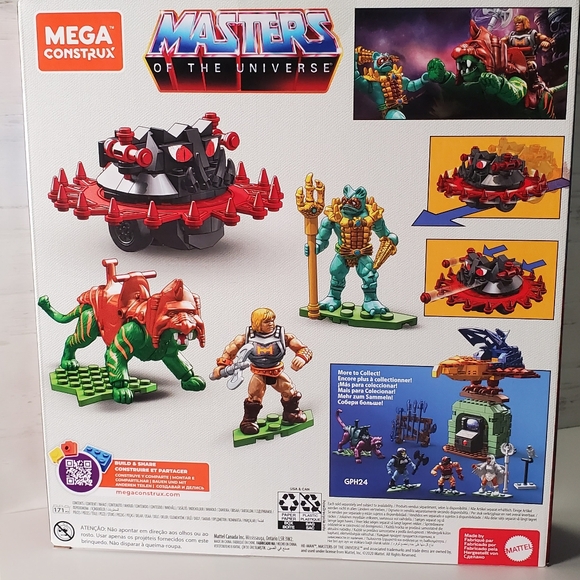 Mega Masters of the Universe Battle Cat Vs. Roton - 171 pcs - NIB - Picture 3 of 5
